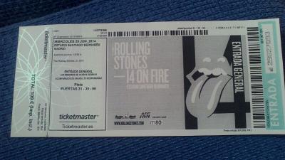 VENDO 1BOLIBIC Y REGALO UNA ENTRADA CONCIERTO ROLLING STONES-PISTA GENERAL